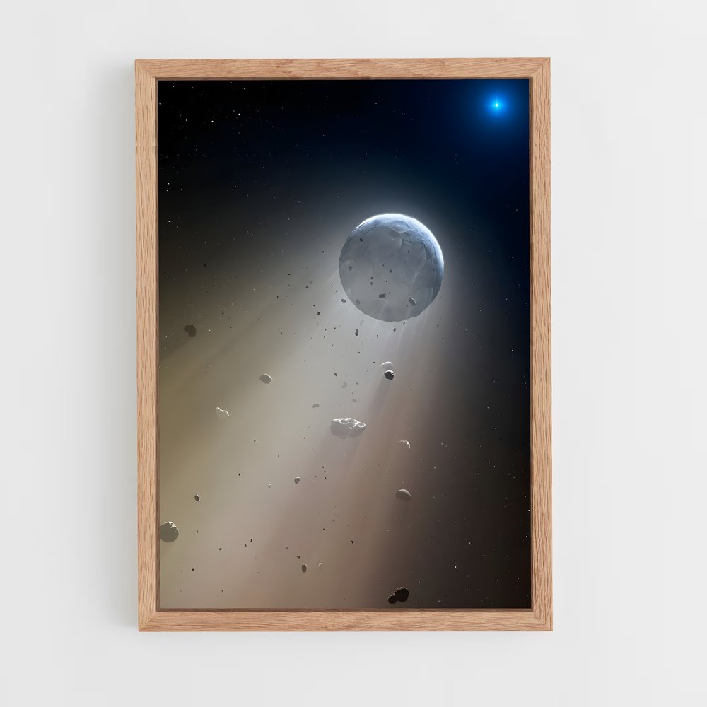 Poster Astéroïdes Enchantés – affiche Étoiles (vue 4)